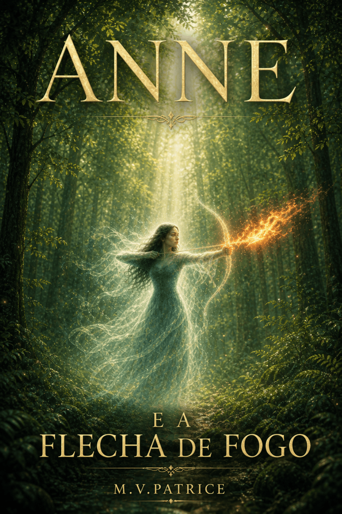 Capa de Anne e a Flecha de Fogo